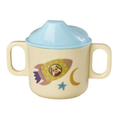 Rice - Space Dog Lerntrinkbecher | Blau