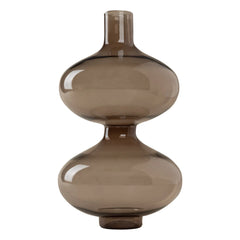 Los Objetos Decorativos - Smoked Borosilicate Vase | Brown