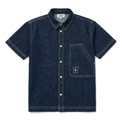 Hundred Pieces - Wayne Denim Shirt | Dark Blue