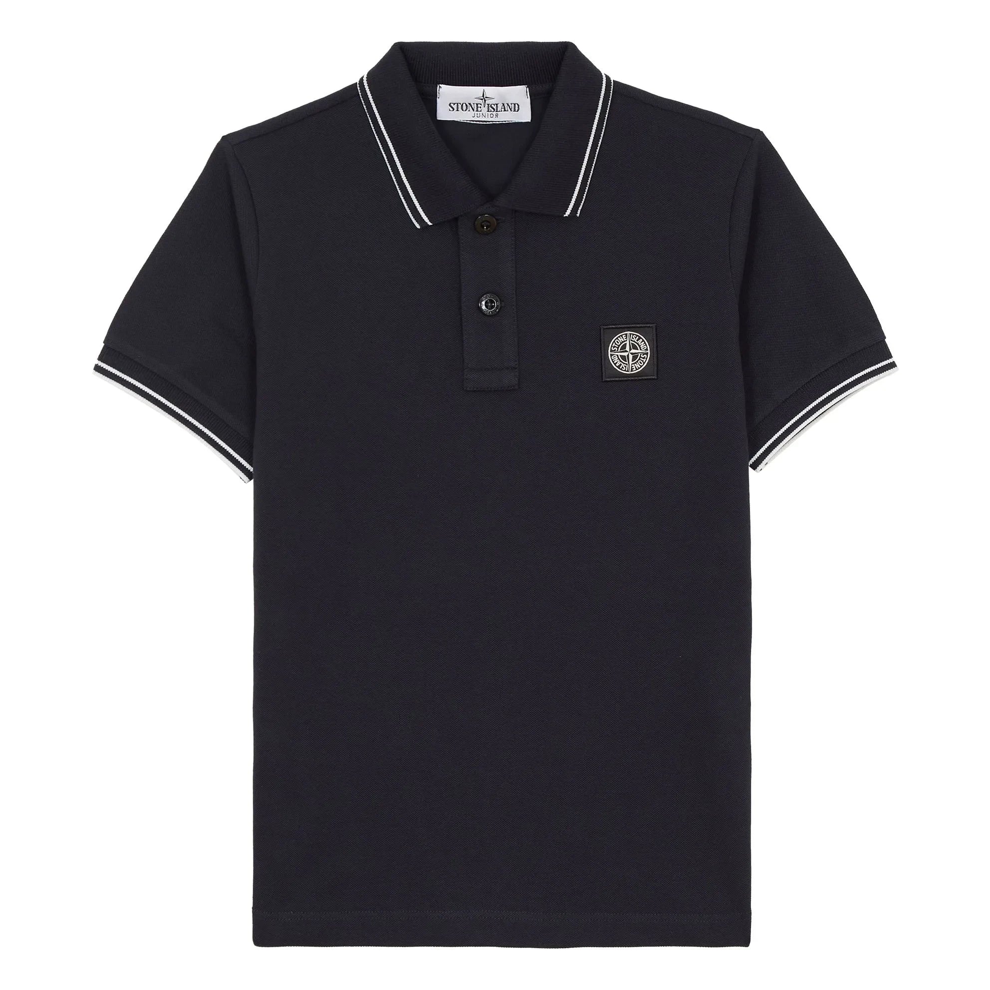 Stone Island - Marineblaues Polo-Logo