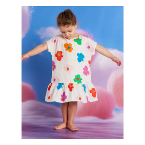 Halcyon Nights - Blumenkleid | Elfenbein