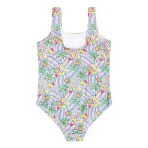 Tumble N'Dry - Fortaleza Palm Swimsuit Recycled Fibers | Light Blue