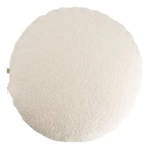 The Socialite Family - Bouclette Wolle Bomboloni Kissen | Creme