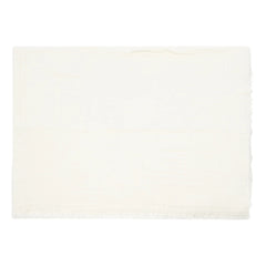 Haomy - Vanly Cotton Muslin Throw Blanket | Ivory