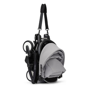 Stokke® - YOYO³ 0+ Kinderwagen für Neugeborene Schwarzes Gestell | Stone