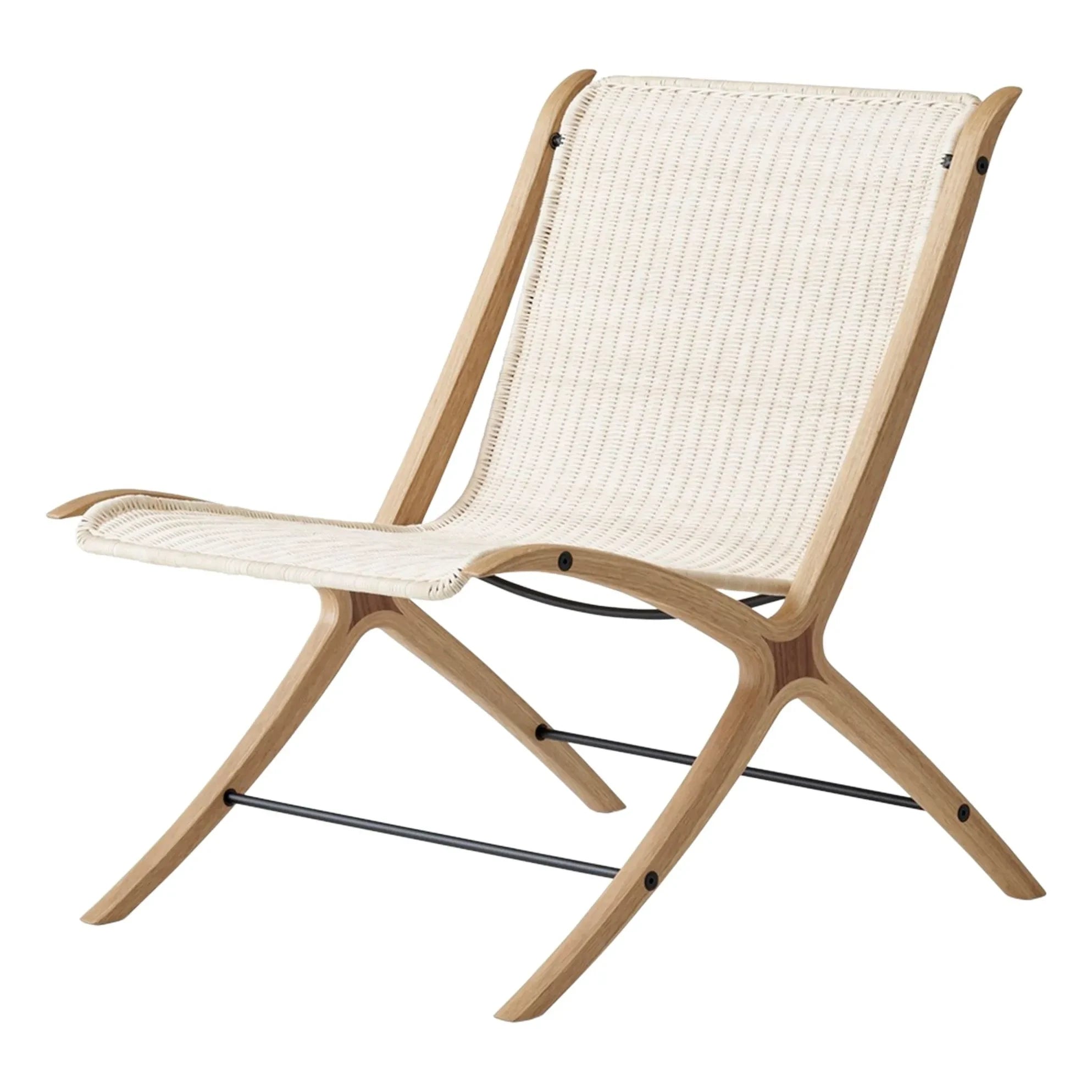 & Tradition - X HM10 lounge chair, Hvidt & Mølgaard | Doğal