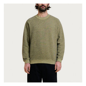 Homecore - Terry-Sweatshirt | Beige - Grün