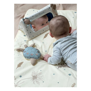 Glass Glass - Sea Garden play mat | Blue