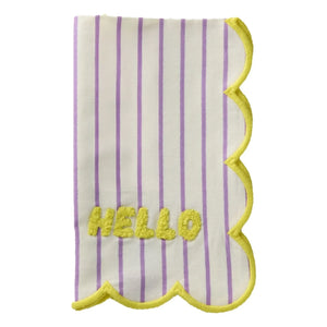 Rice - Hallo Serviette | Gelb
