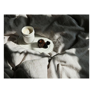 Broste Copenhagen - Stevns taşçömlek espresso fincanı | Beyaz
