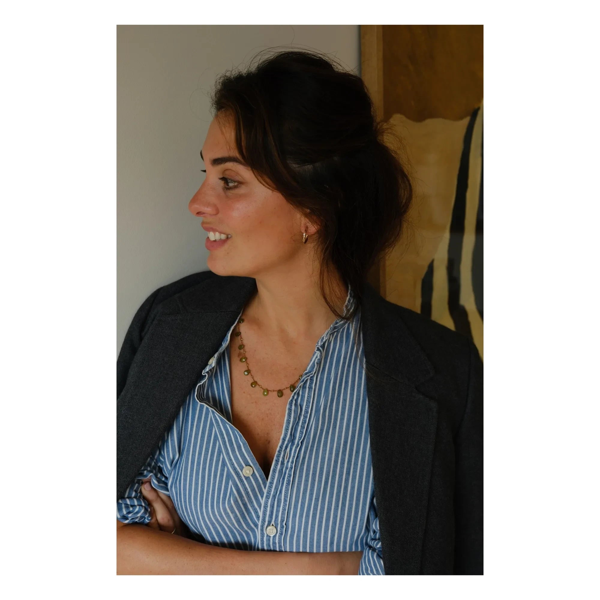Ivarene - Linwood Damla & Boncuk kolye | Vesuvianit