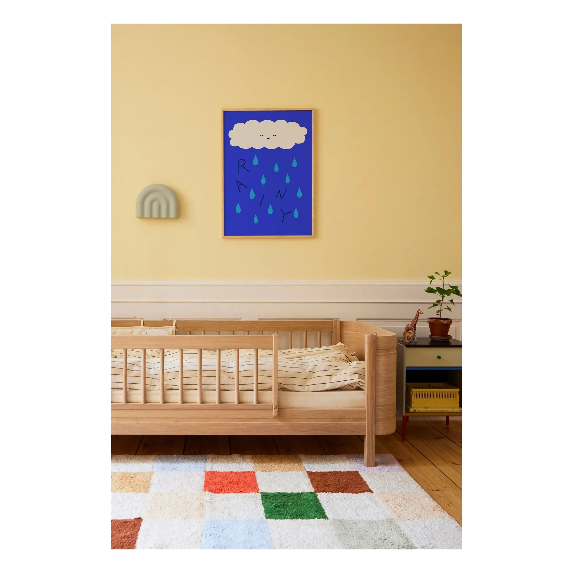 Mado - Rainy Poster | Blue