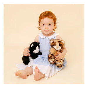La Pelucherie - Gustave tekir peluş kedi 25 cm | Kahverengi