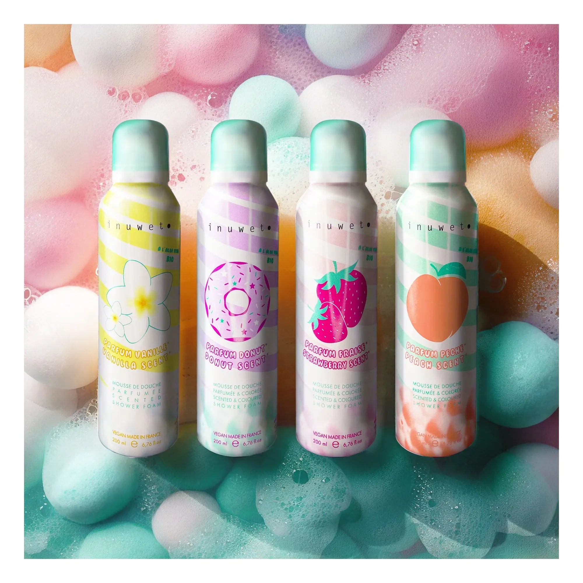 Inuwet - Donuts duş köpüğü - 200 ml