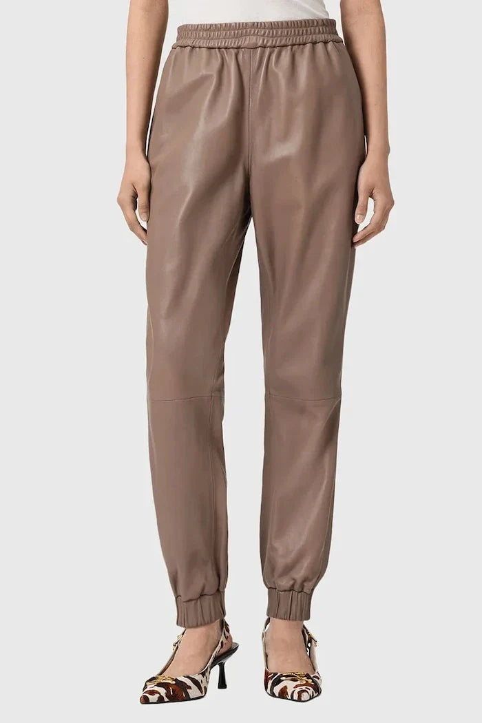 AllSaints JEN Deri Pantolon