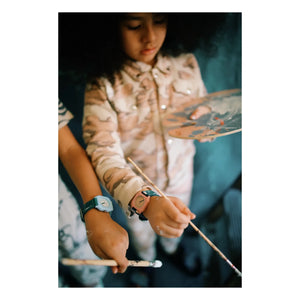 Mini Kyomo - Splashes Watch | Green