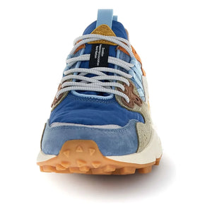 Flower Mountain - Yamano 3 Wildleder- und Nylon-Sneaker | Graublau