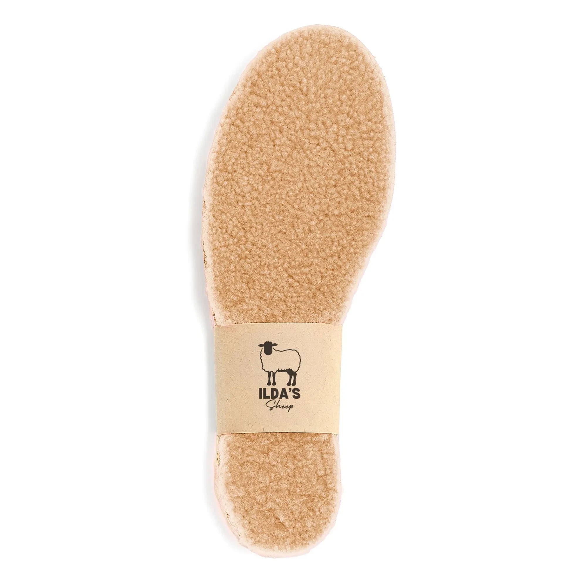 ILDA'S sheep - Merino Yün ve Mantar Tabanlar | Bej