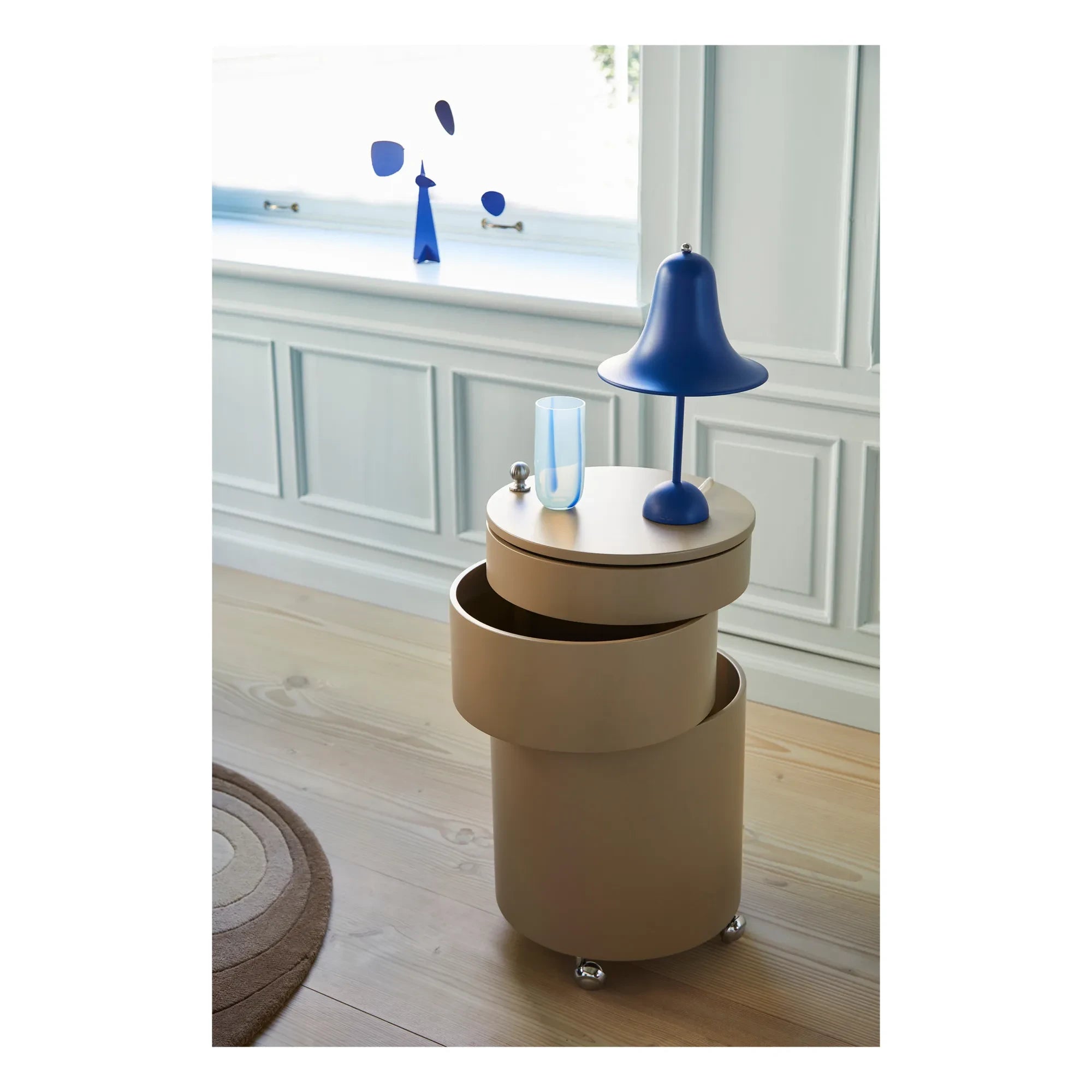 Verpan - Barboy mobile Aufbewahrungseinheit | Taupe Grau