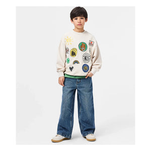Molo - Nakışlı Sweatshirt | Ecru