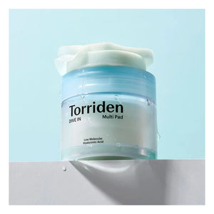 TORRIDEN - Hyaluronic Acid Toner and Soothing Pads Dive In - 80 pads