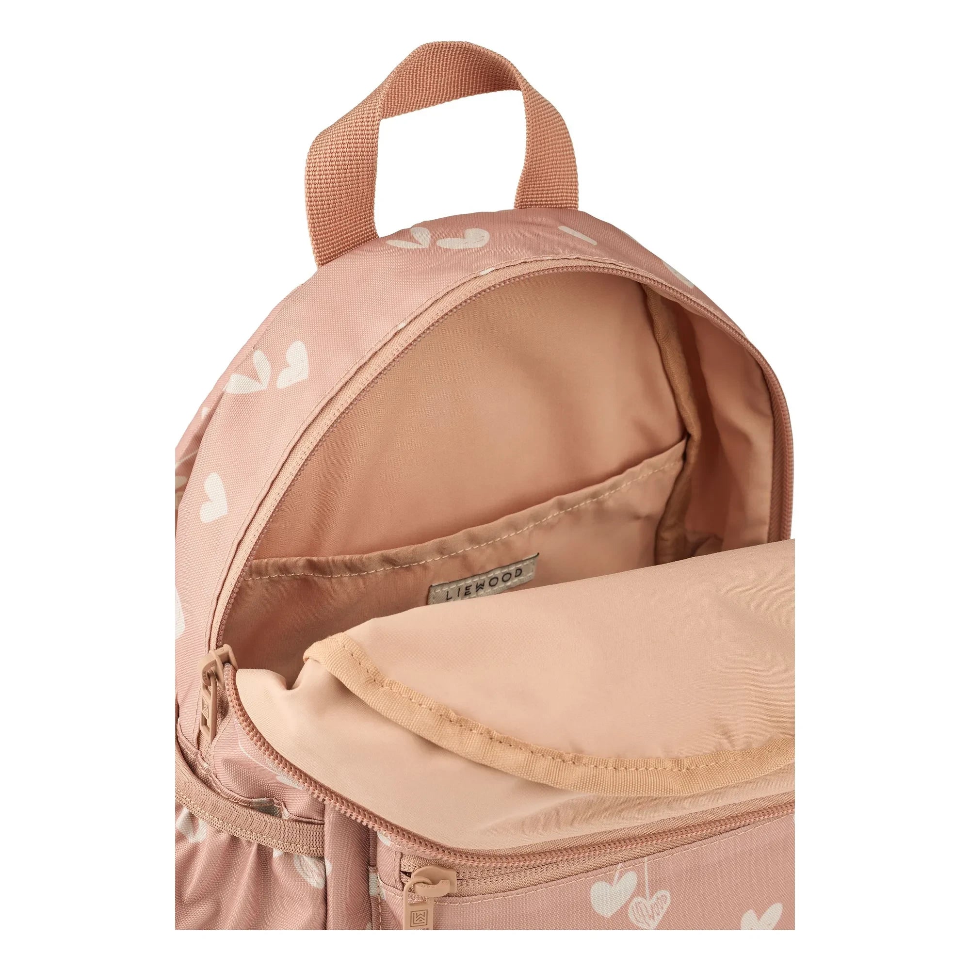 Liewood - Andreas Backpack Recycled Fiber Hearts | Pink