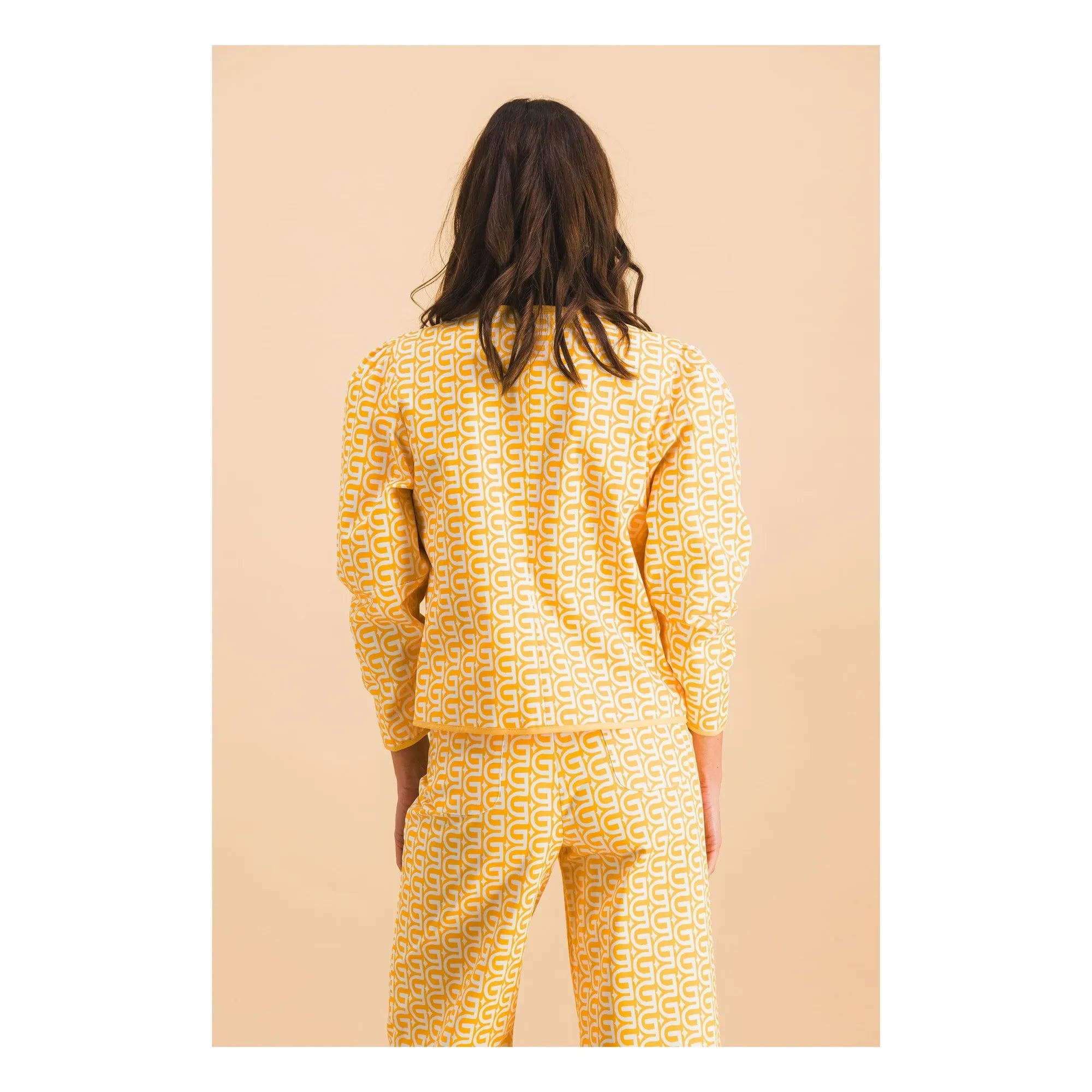 Elise Chalmin - Diane Cotton Jacket | Yellow