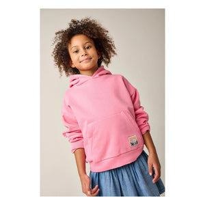 Tumble N'Dry - Salty Organik Pamuk Kapüşonlu Sweatshirt | Pembe