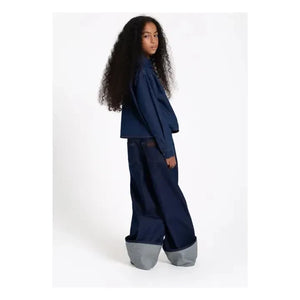 Finger in the nose - Crush Kısa Denim Gömlek | Denim brut