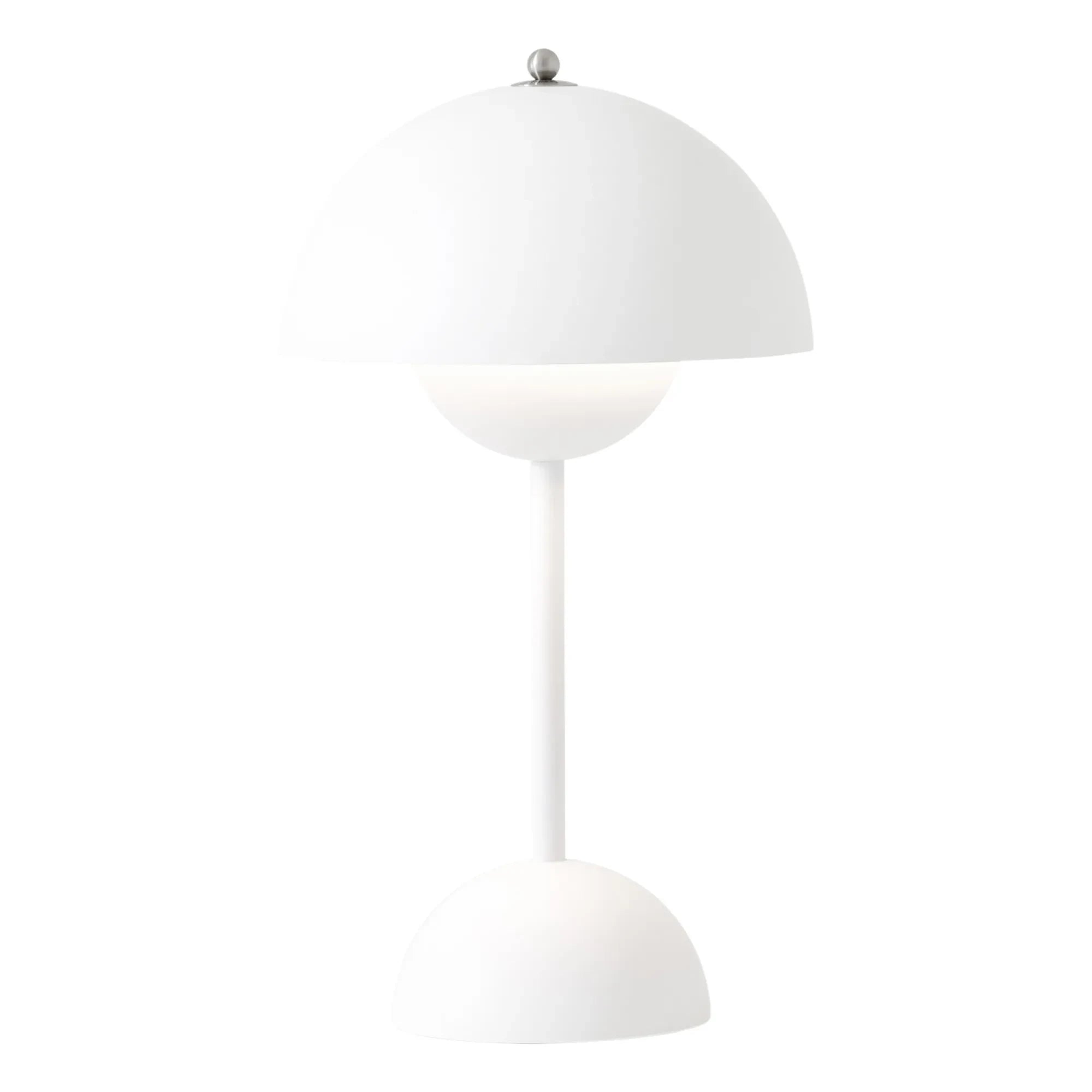 & Tradition - VP9 Flowerpot Portable Tischlampe, Verner Panton | Weiß
