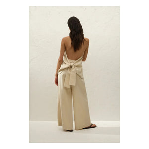 Faithfull the Brand - Biba Linen Top | Panna Cotta