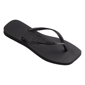 Havaianas - Slim Square Zehentrenner | Schwarz