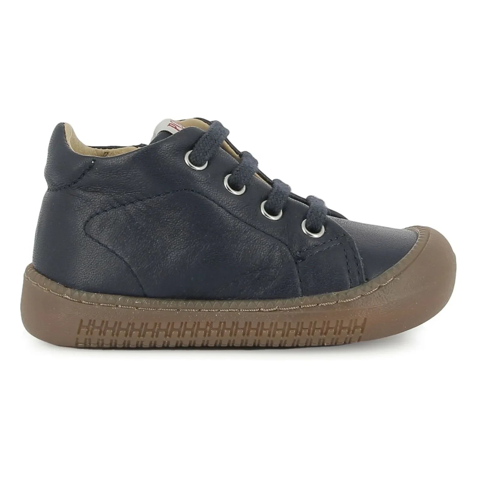 Pom d'Api - Walk-in Collar Boots | Navy Blue