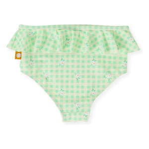 Goldie + Ace - Carreaux Fleurie Bath Brief | Green