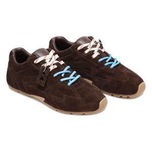 Nokwol - Atlas Süet sneakers | Kahverengi