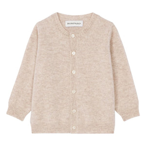 Bompard - Mini-Kaschmir-Cardigan | Heather Beige