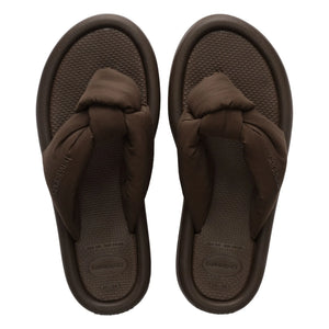 Havaianas - Over Puffed Flip Flop | Chocolate
