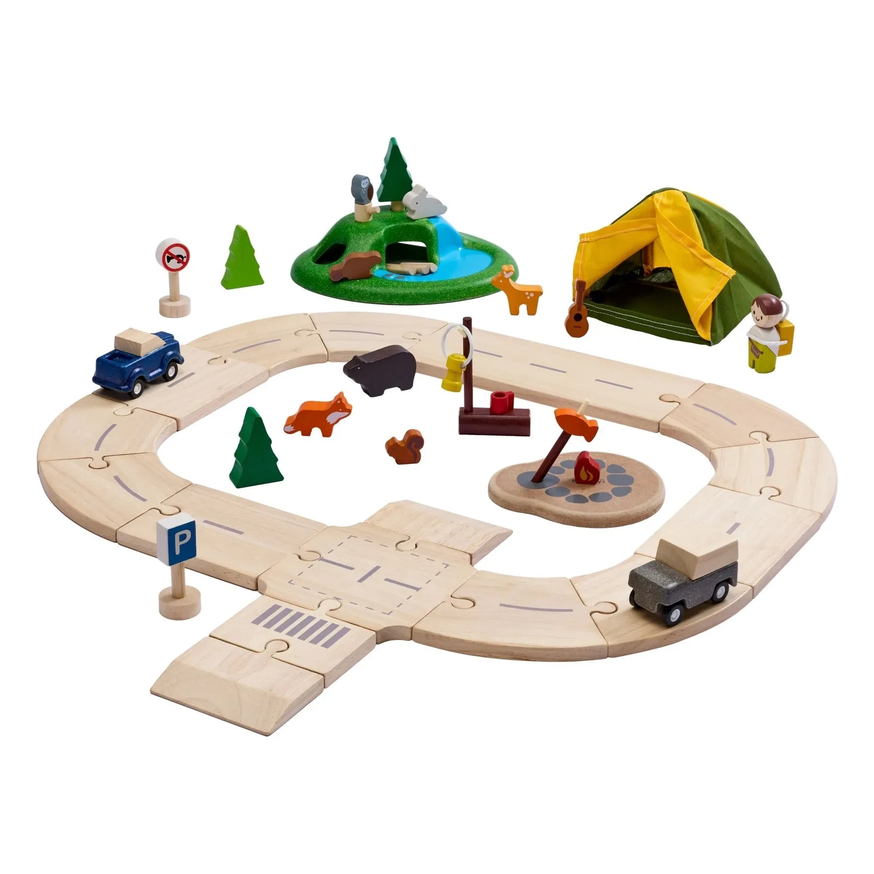 Plan Toys - Plan'City - Kamp Yolculuğu