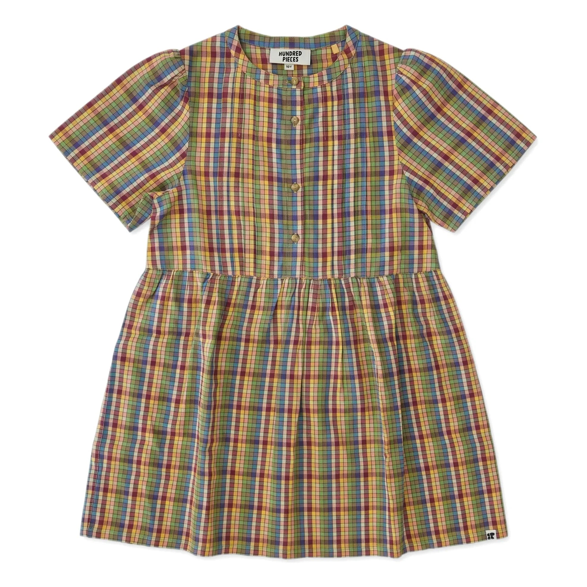 Hundred Pieces - Dress Indie Carreaux | Yeşil