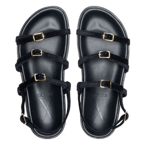 Lachoix - Ella Leather sandals | Black