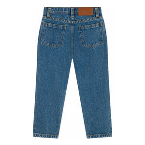 Petit Bateau - Plain Jeans Pants Made from Organic Cotton | Denim Blue
