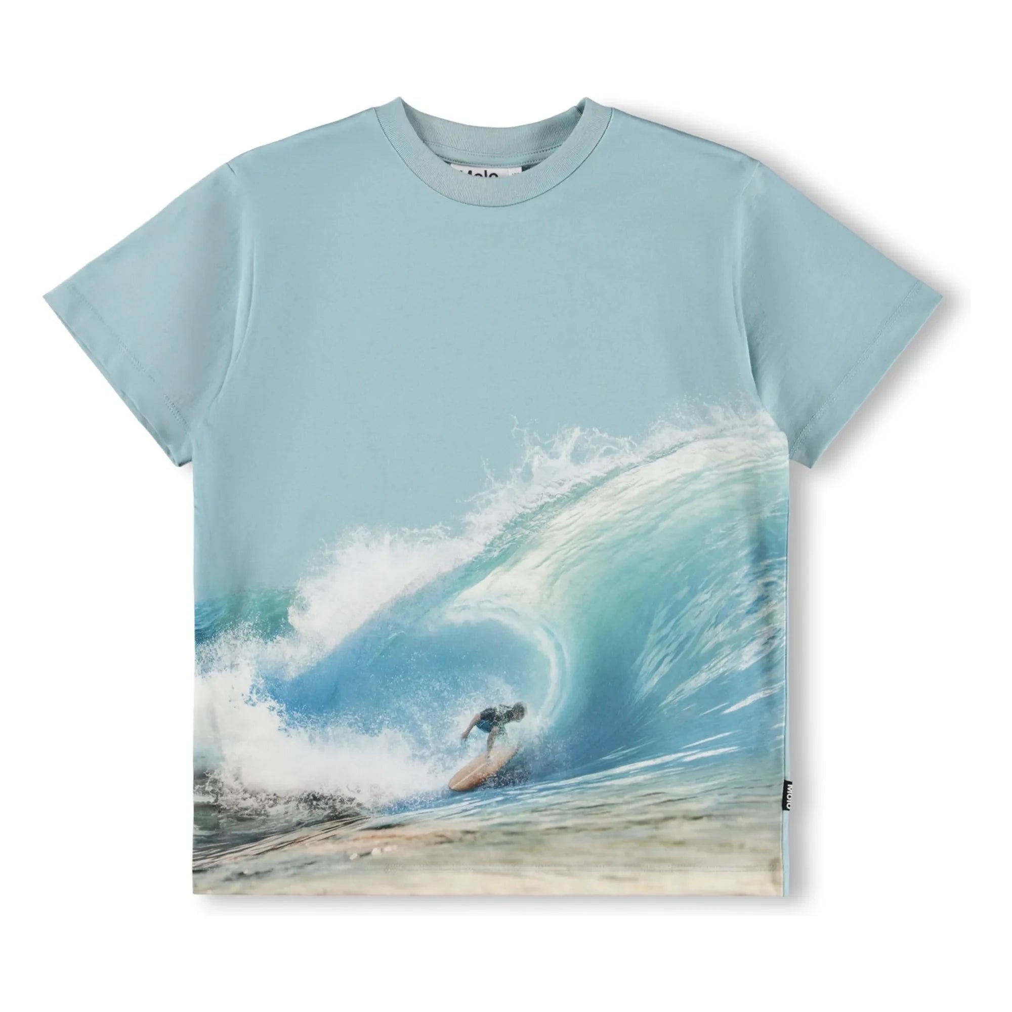 Molo - Riley Surfeur Bio-Baumwoll-T-Shirt | Weiß