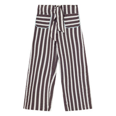 Dr Bloom – Lazo Gestreifte Hose | Aubergine
