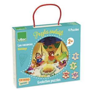 Vilac - The Holidays Yapbozu - 4'lü Set