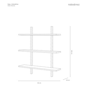 Nobodinoz - Nobodinoz x Heju duvar rafı