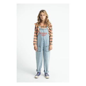 Piupiuchick - Çizgili Organik Pamuklu Sweatshirt | Pembe