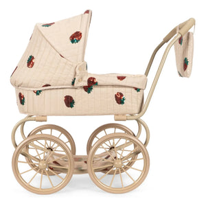 Konges Sløjd - Minnie Strawberry Bebek Arabası | Bej