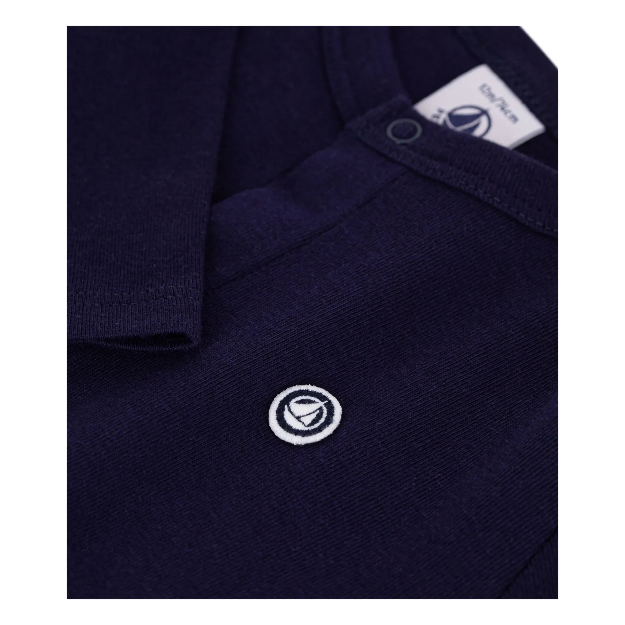 Petit Bateau - Organik pamuklu hırka | Gece mavisi