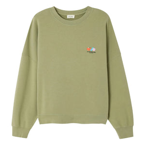 American Vintage - Atubay Cotton Sweatshirt | Khaki