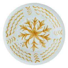 Madame Stoltz - Terracotta tray | Yellow
